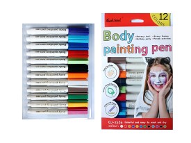 Pack 12 pinturas faciales 